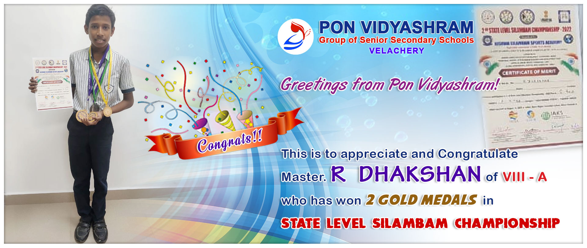  Pon Vidyashram Group of Senior Secondary Schools